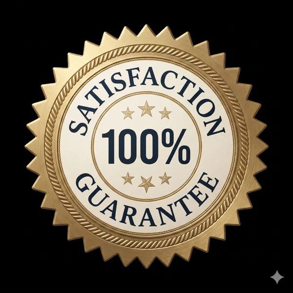 100% Satisfaction Guarantee — Εγγύηση ικανοποίησης πελατών